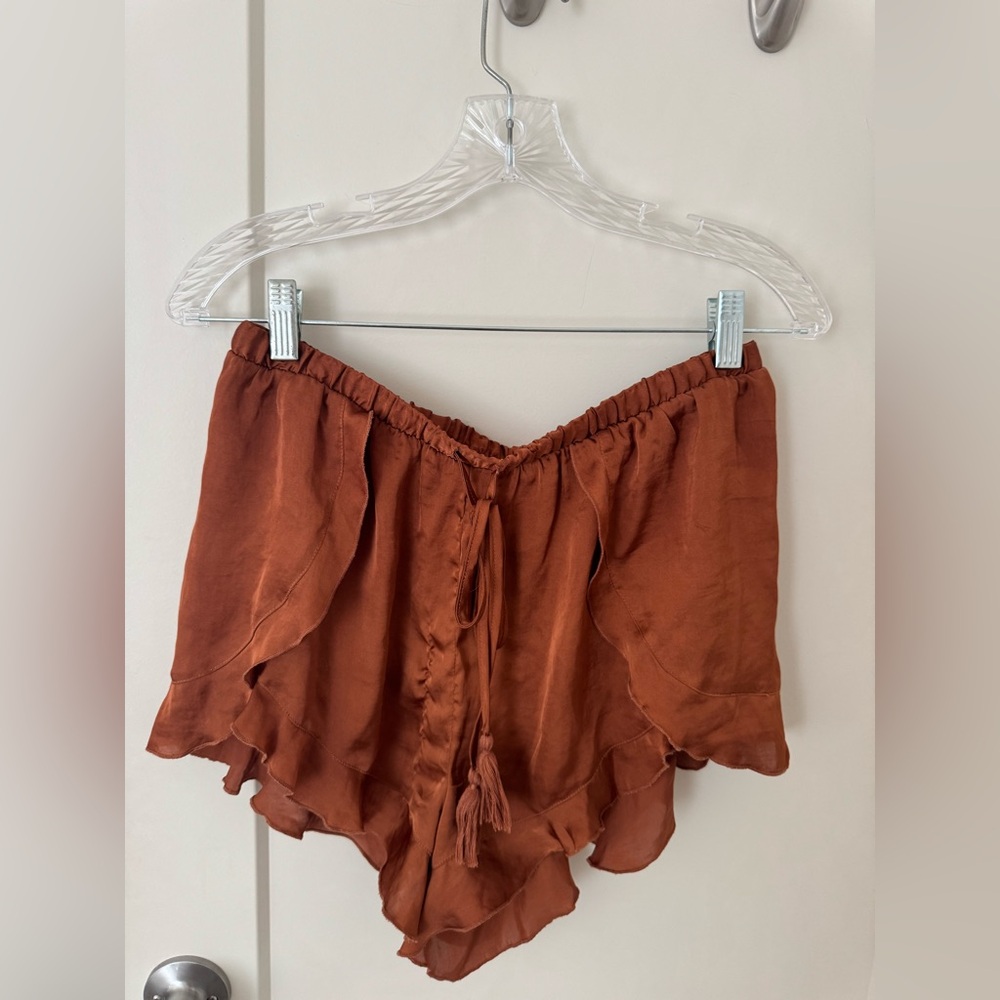 Free People Silky High Waisted Shorts
